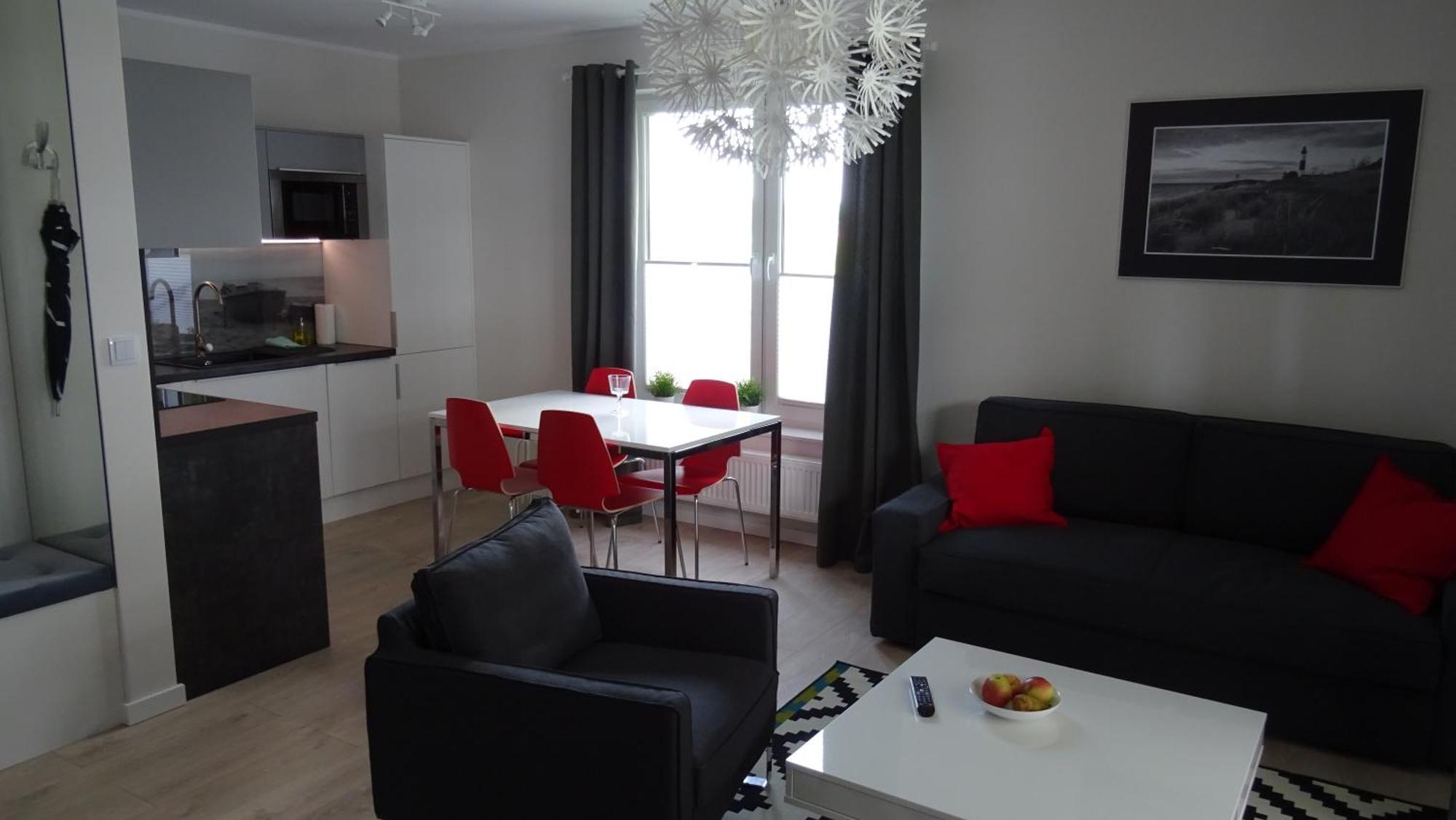 אוסטרוני מורסקי Apartamenty Perly Baltyku מראה חיצוני תמונה