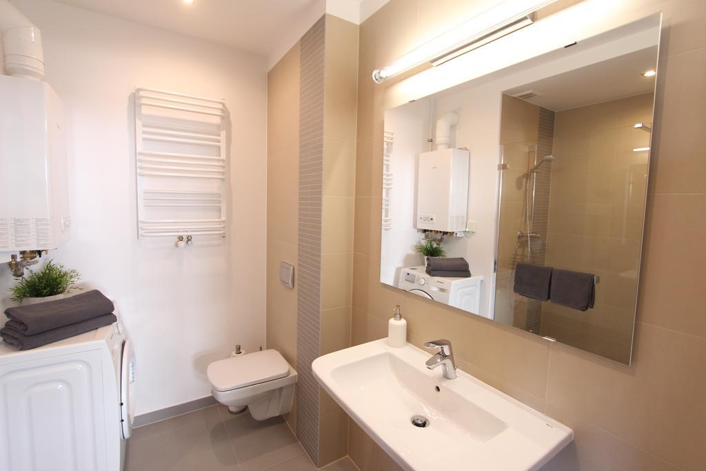 אוסטרוני מורסקי Apartamenty Perly Baltyku מראה חיצוני תמונה