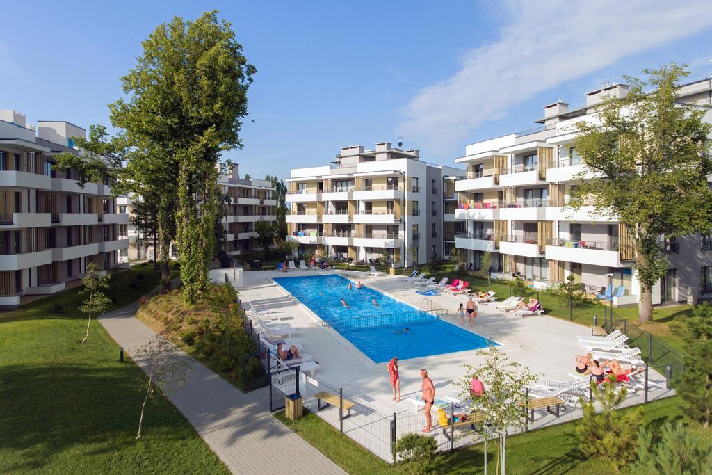 אוסטרוני מורסקי Apartamenty Perly Baltyku מראה חיצוני תמונה
