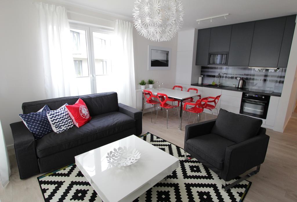 אוסטרוני מורסקי Apartamenty Perly Baltyku מראה חיצוני תמונה