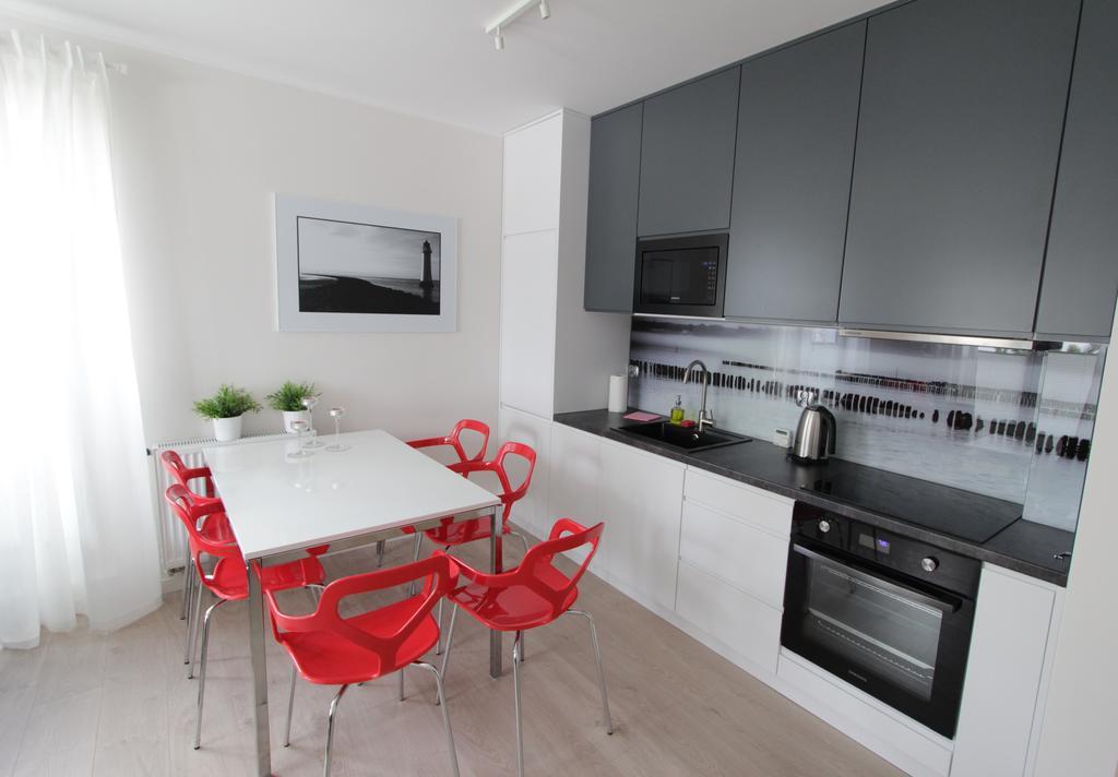 אוסטרוני מורסקי Apartamenty Perly Baltyku מראה חיצוני תמונה