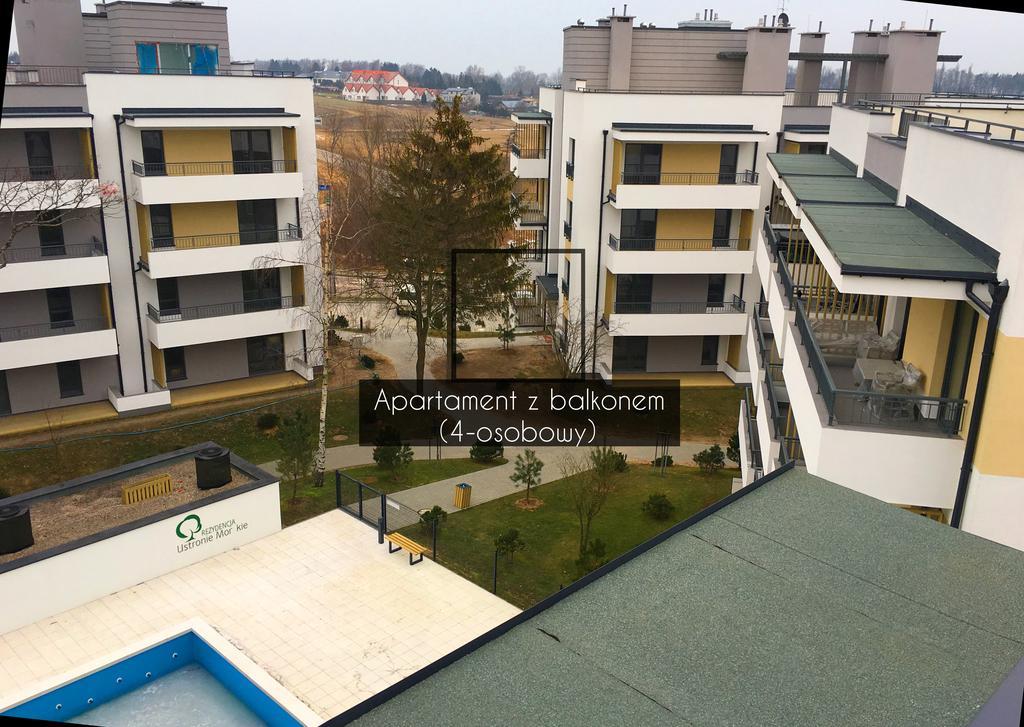אוסטרוני מורסקי Apartamenty Perly Baltyku מראה חיצוני תמונה